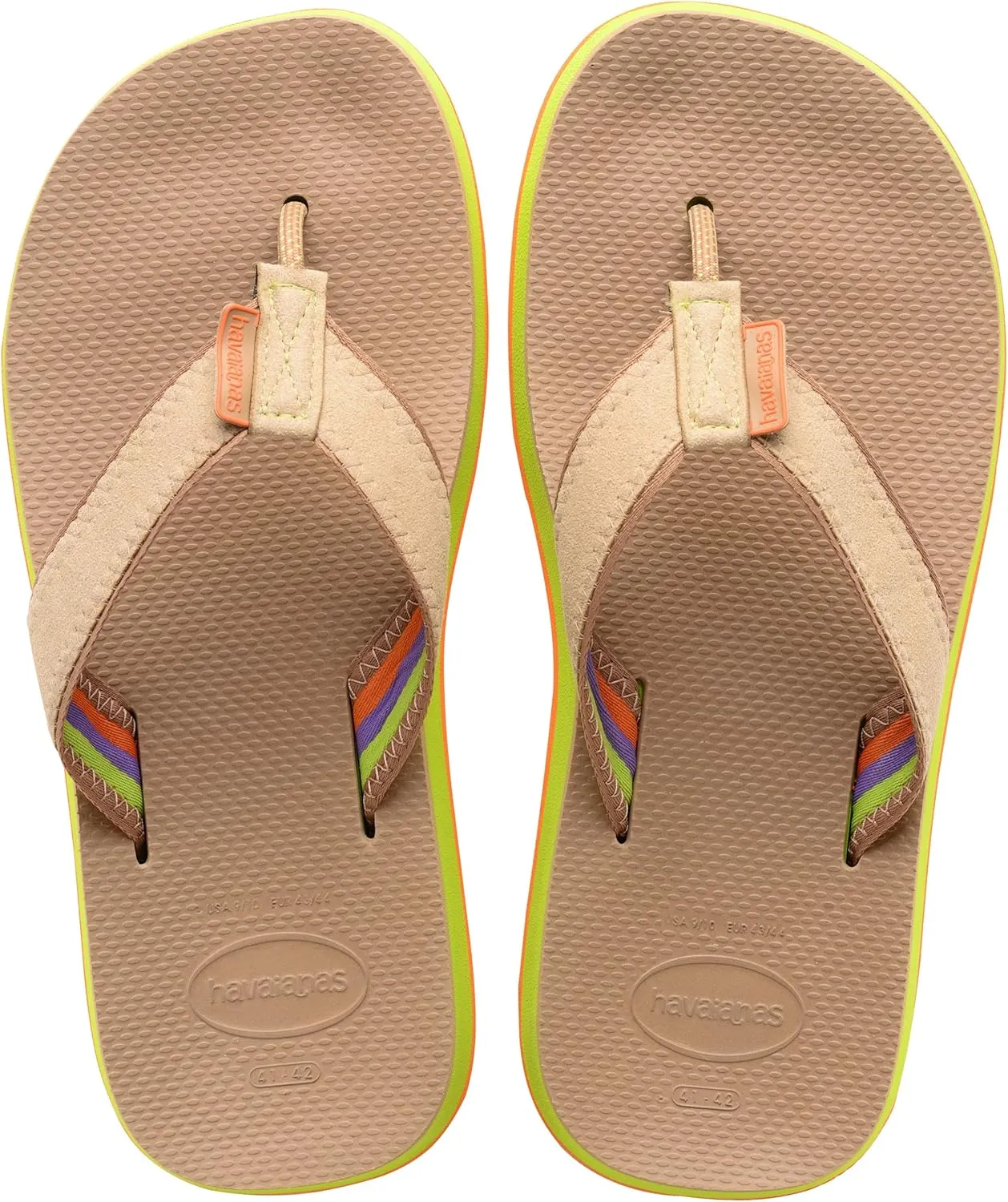 Havaianas Men's Urban Fusion II Sandal - Rose Gold, 8