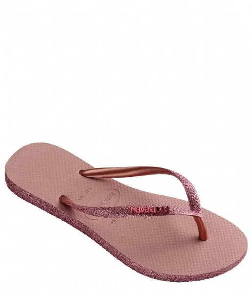 HAVAIANAS SLIM SPARKLE II - CROCUS ROSE.GOLDEN BLUSH