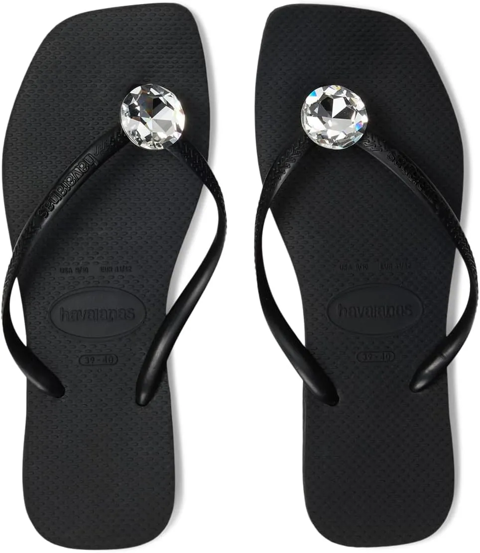 Havaianas Women's Slim Square Centenary Diamond Flip Flops