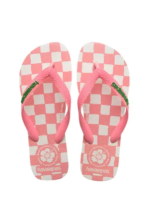 Havaianas x EM on Holiday - Pink Check