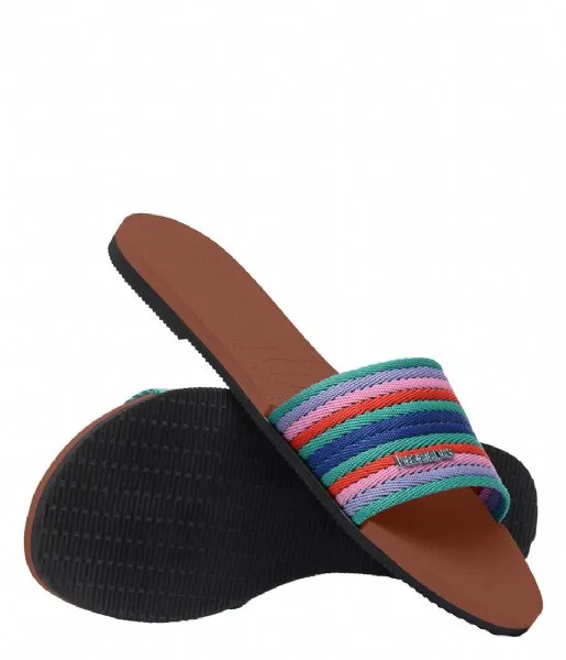 HAVAIANAS YOU MALTA MIX - RUST