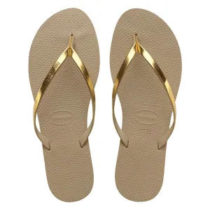 HAVAIANAS YOU METALLIC - GOLDEN SAND METALLIC