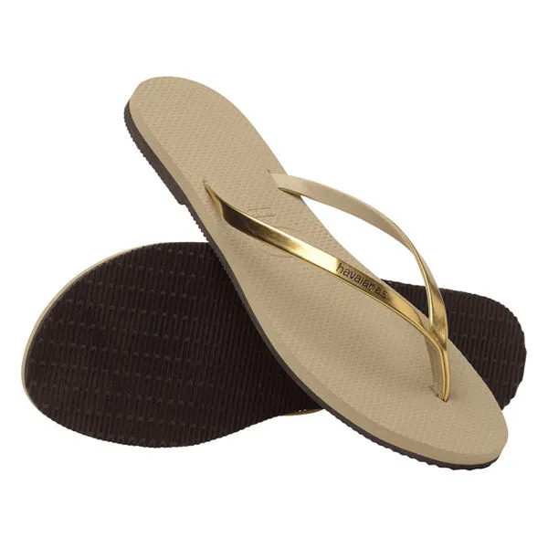 HAVAIANAS YOU METALLIC - GOLDEN SAND METALLIC