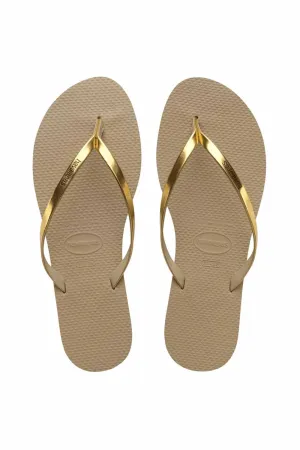 Havaianas You Metallic Golden Sand