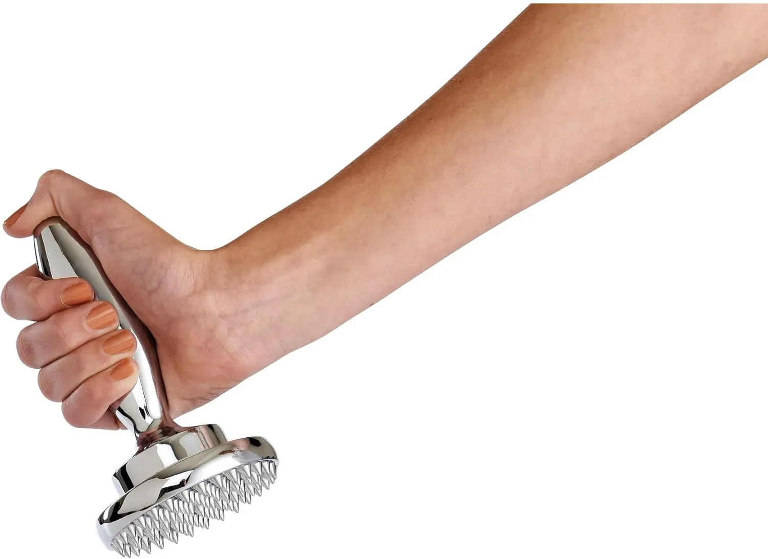 HIC Kitchen Dual Sided Meat Tenderizer Marinating Prep Tool, 835 Grams