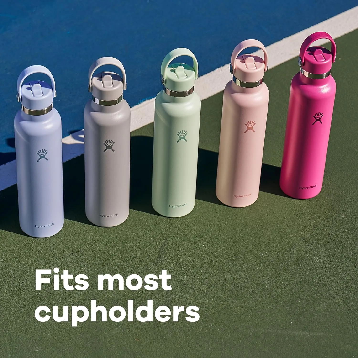 Hydro Flask 24 Oz Standard Flex Straw Cap Botanical Bliss Agave