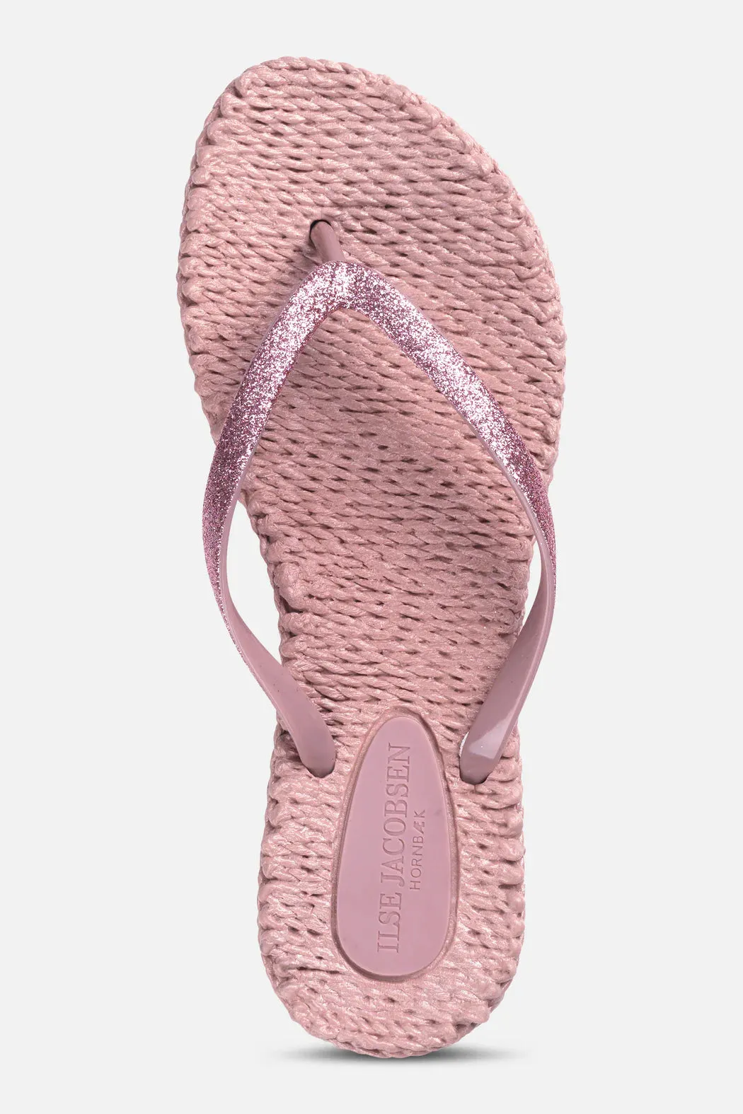 Ilse Jacobsen Misty Rose Glitter Flip Flop