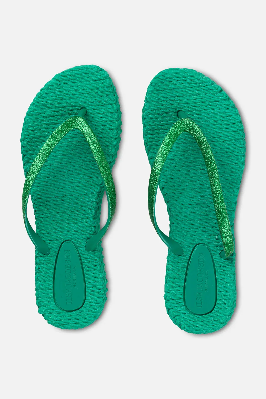 Ilse Jacobsen North Green Glitter Flip Flop
