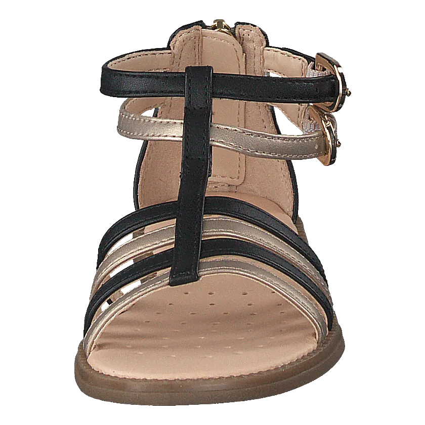 J Sandal Karly Girl Black/platinium