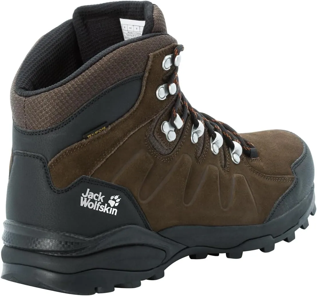 Jack Wolfskin Men's Refugio Texapore Mid M Hiking Shoe