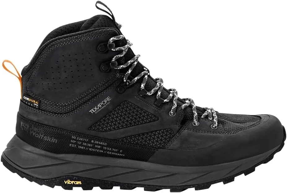 Jack Wolfskin Men's Terraquest Texapore Mid M Backpacking Boot
