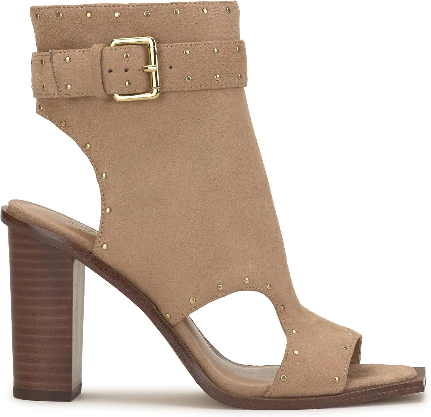 Jessica Simpson Women's Rochha Open Toe Bootie Mid Calf Boot