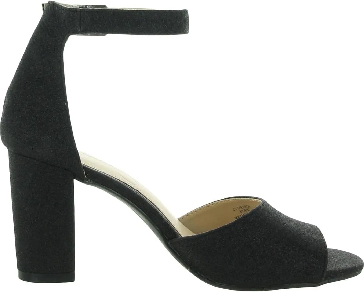 Jessica Simpson Women's Sherron Ankle Strap Block Heel Sandals