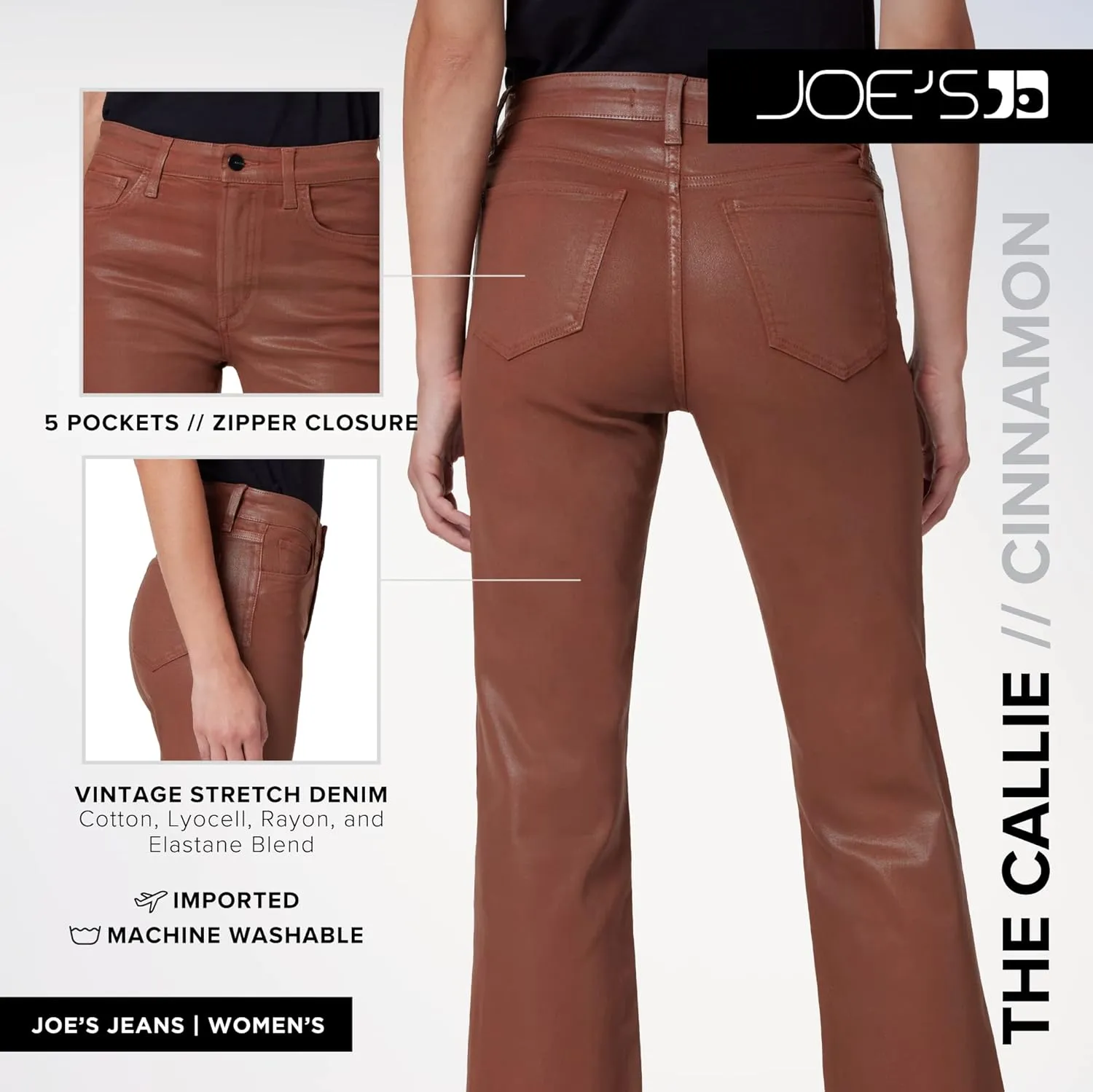 Joe's Women's Callie High Rise Cropped Bootcut Jean