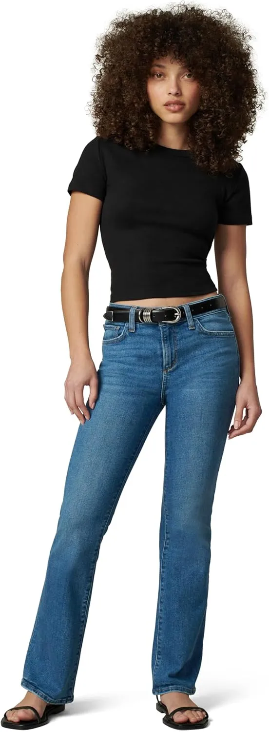 Joe's Women's The Provocateur Petite Mid Rise Bootcut Jean