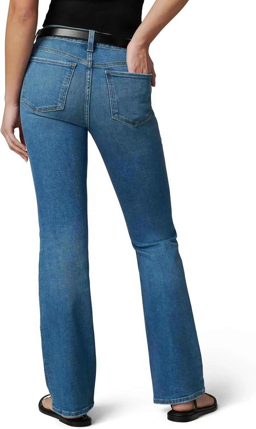 Joe's Women's The Provocateur Petite Mid Rise Bootcut Jean