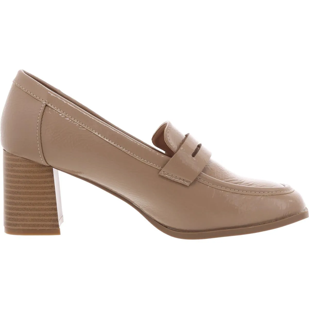 Journee Collection Womens Malleah Solid Loafer Heels