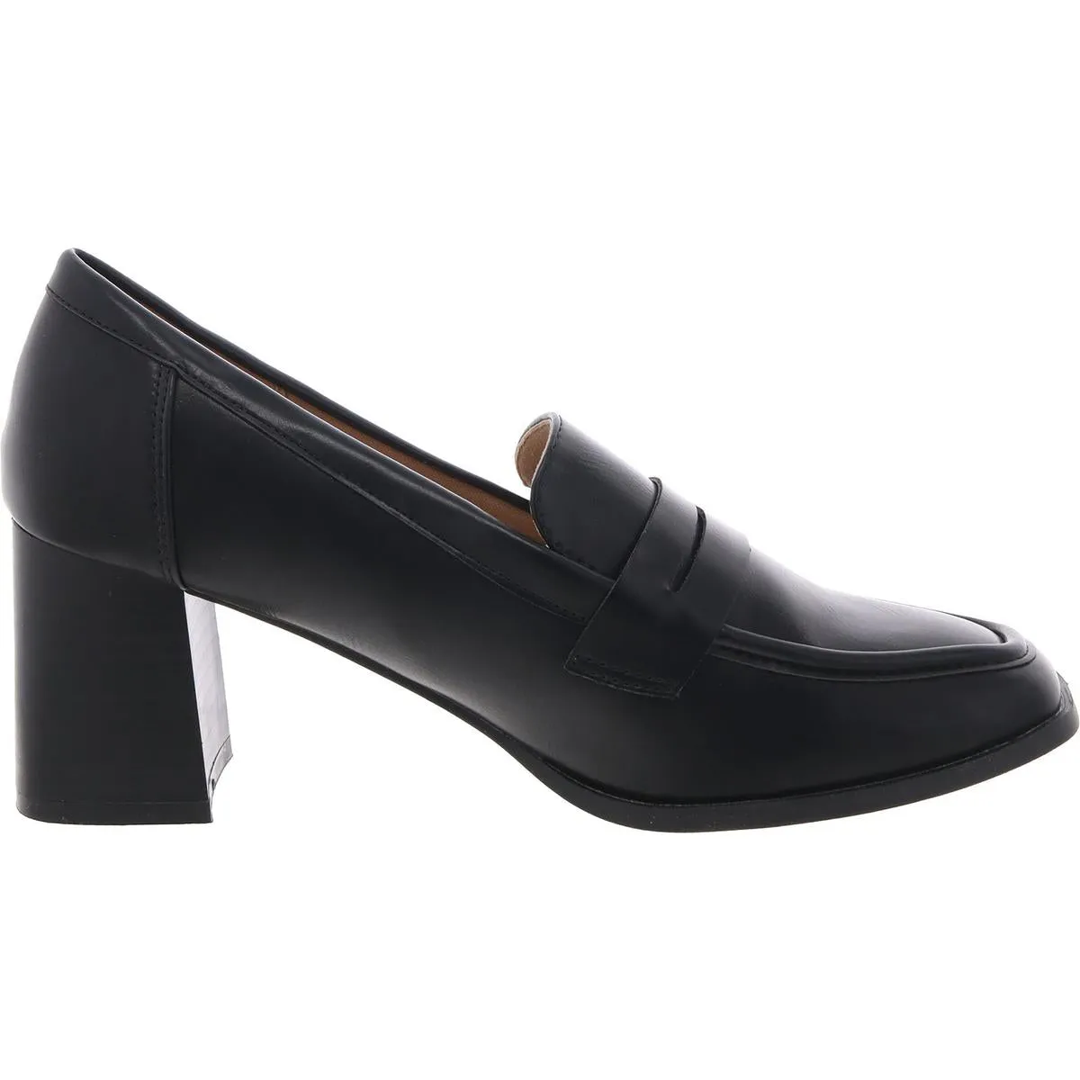 Journee Collection Womens Malleah Solid Loafer Heels