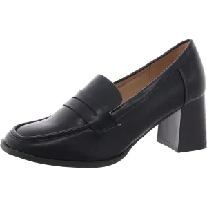 Journee Collection Womens Malleah Solid Loafer Heels