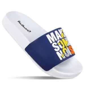 Kid's Flip Flop Sliders - WK409 Blue Grey