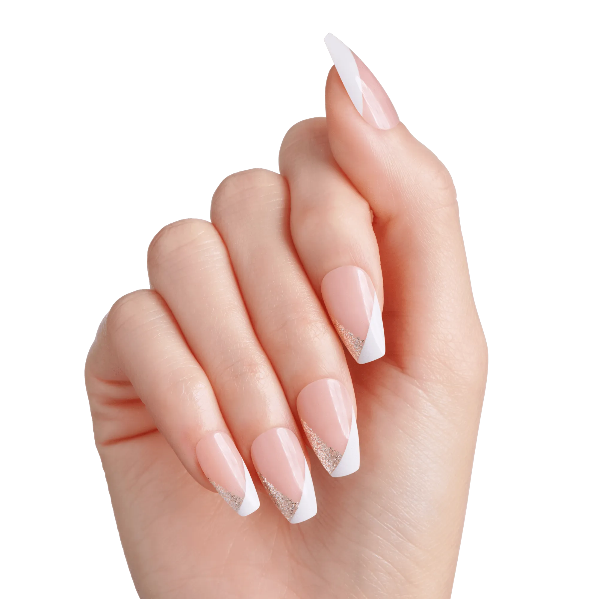 KISS My Perfect French Press On Glue Nails - 4EVER