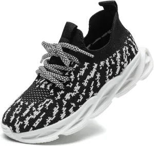 kkdom Toddler Boys Girls Shoes Lightweight Breathable Sneakers Kids Athletic Tennis Shoes for Running Walking