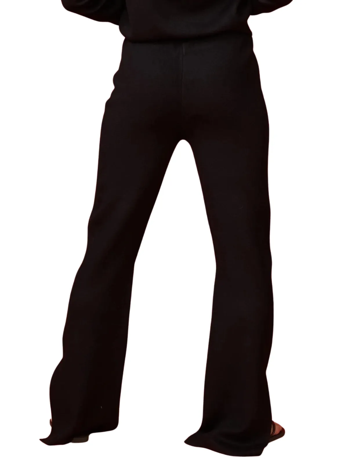 Knit Flare Pants