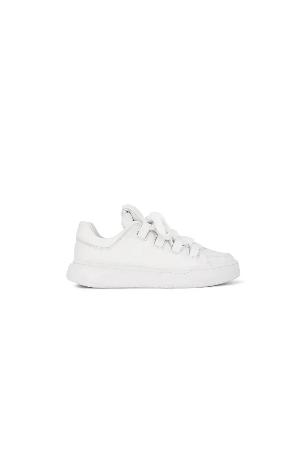 Lace Up Round Toe Sneakers