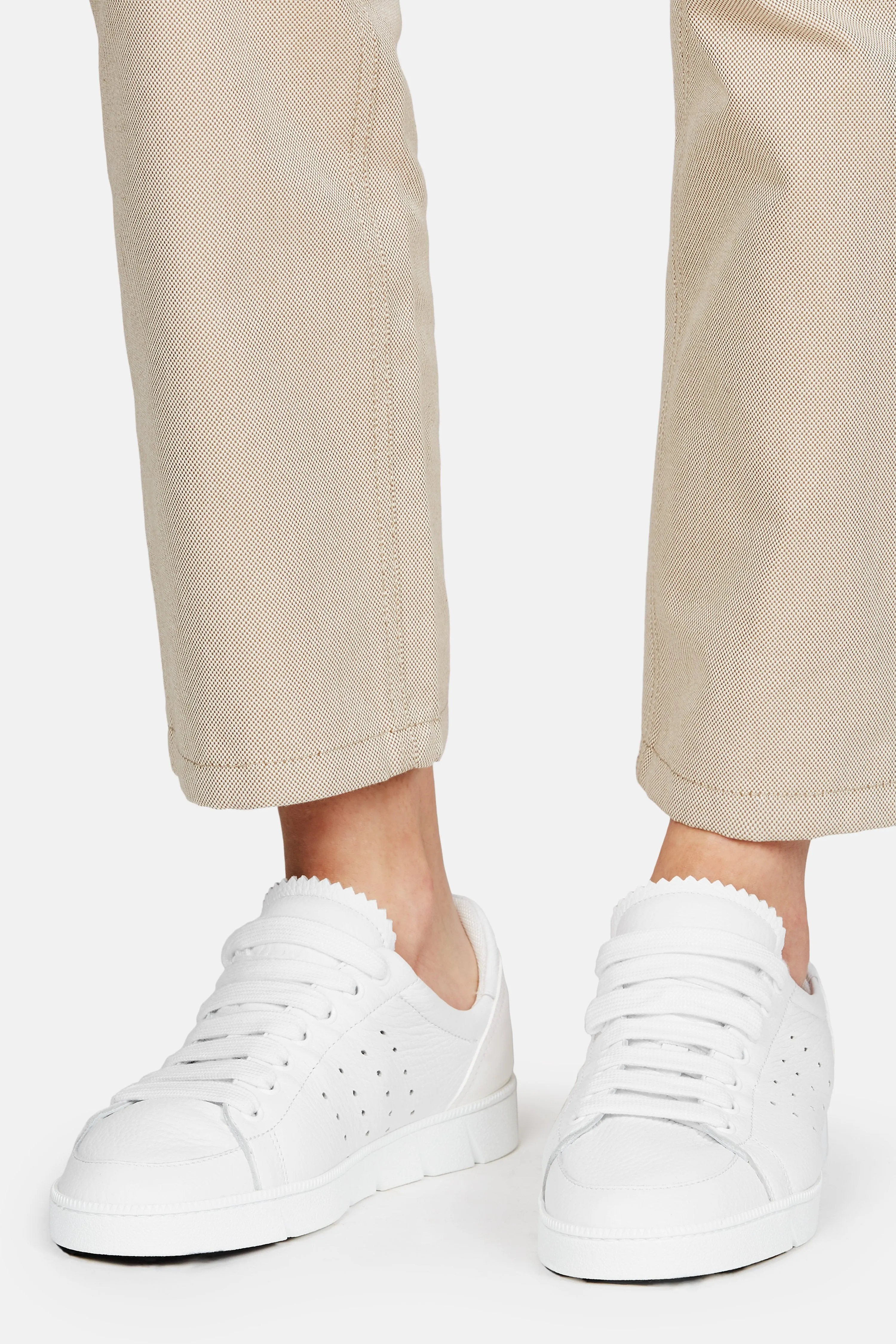Lace Up Sneaker - White