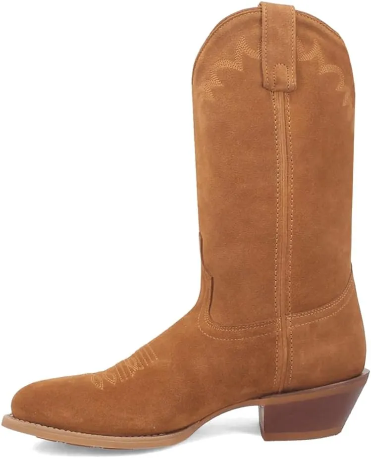Laredo Mens Larkin Round Toe Casual Boots Mid Calf - Brown