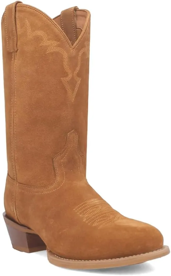 Laredo Mens Larkin Round Toe Casual Boots Mid Calf - Brown