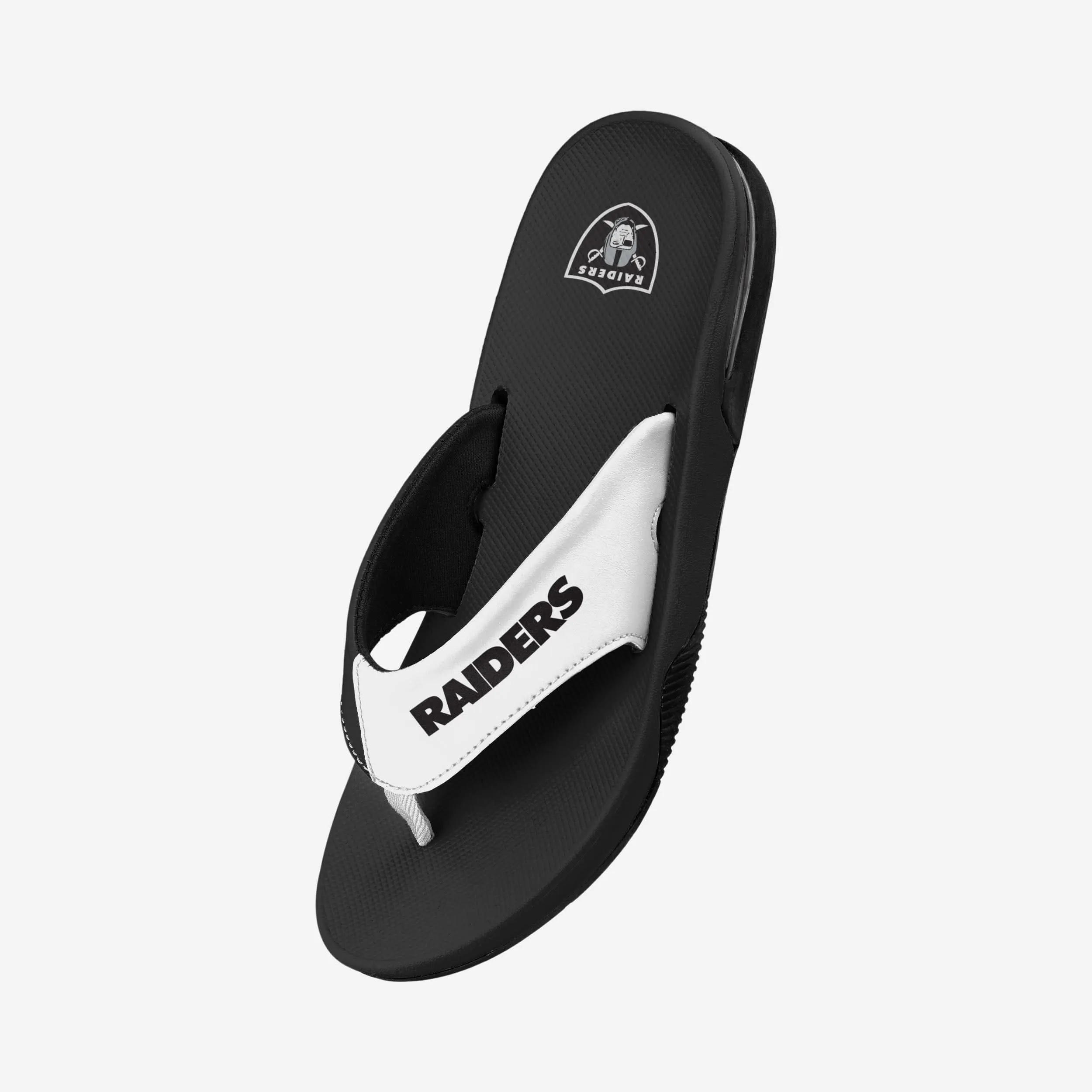 Las Vegas Raiders Team Color Contour Flip Flop