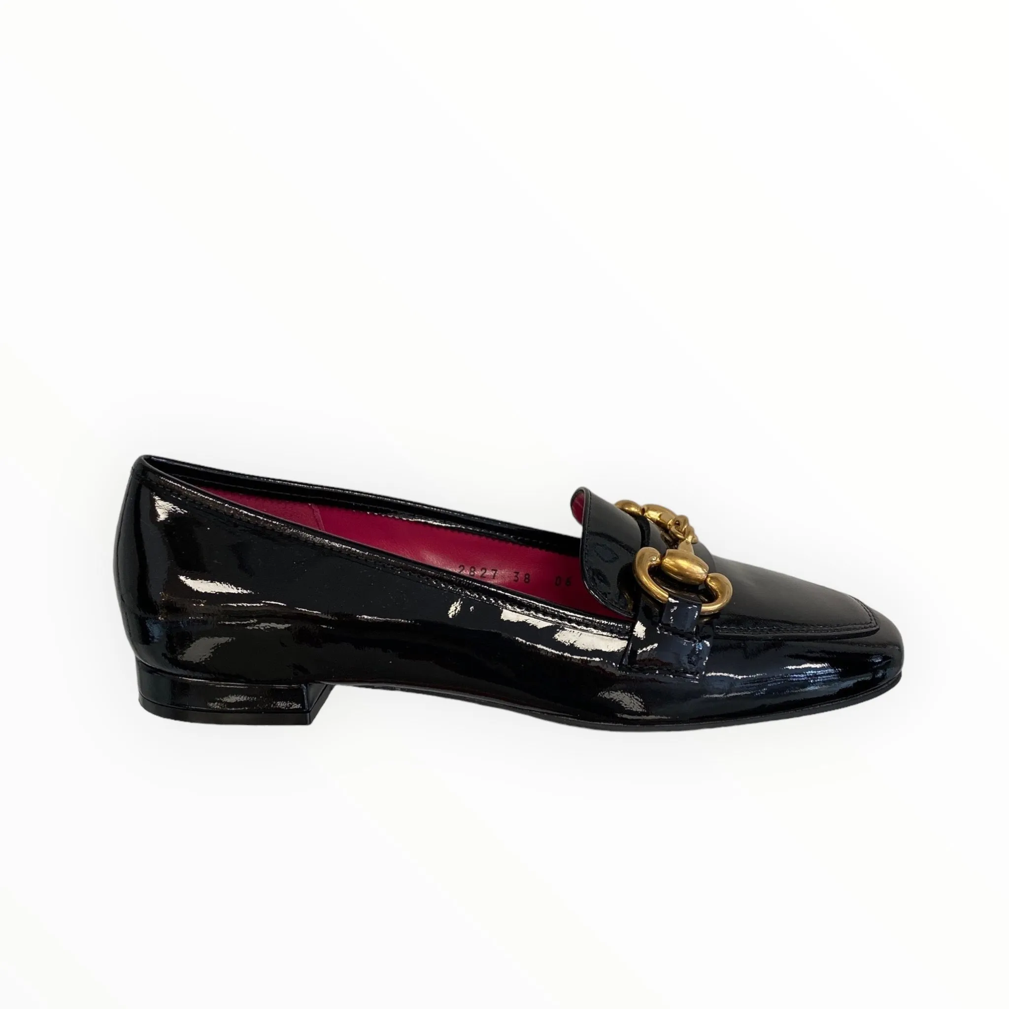 Le Babe Black Patent Loafer
