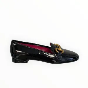 Le Babe Black Patent Loafer