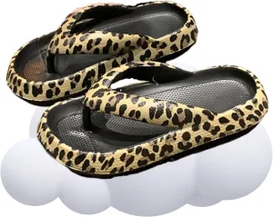 LELEBEAR Cloudies Flip Flops for Women and Men, Cloudies Slides, Cozislides Soft Slides Sandals for Indoor and Outdoor