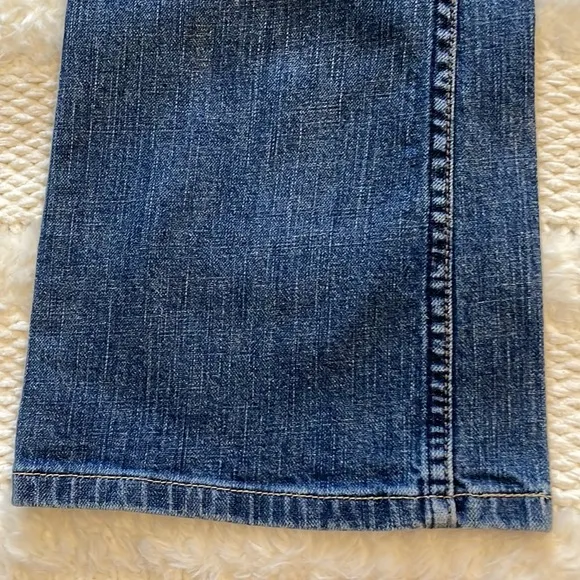 Levi Strauss signature low rise boot cut jeans 8P petite