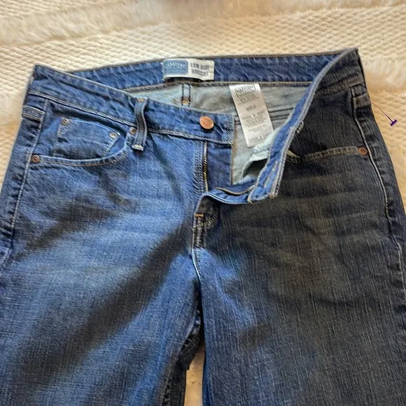Levi Strauss signature low rise boot cut jeans 8P petite