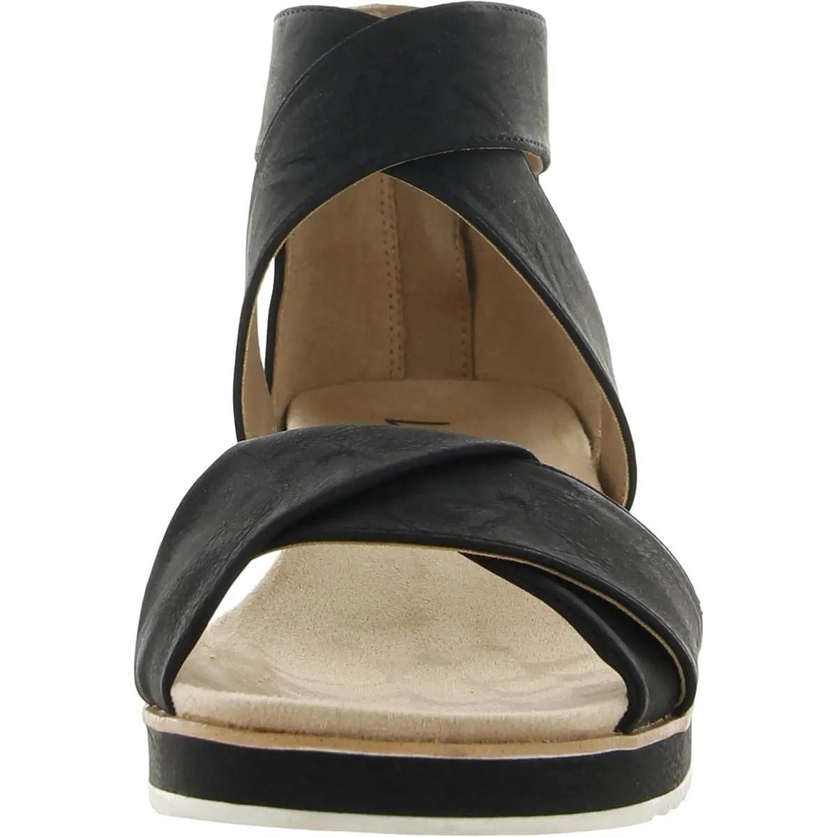 LifeStride Womens Zoom Sport Sandal Black 9 M