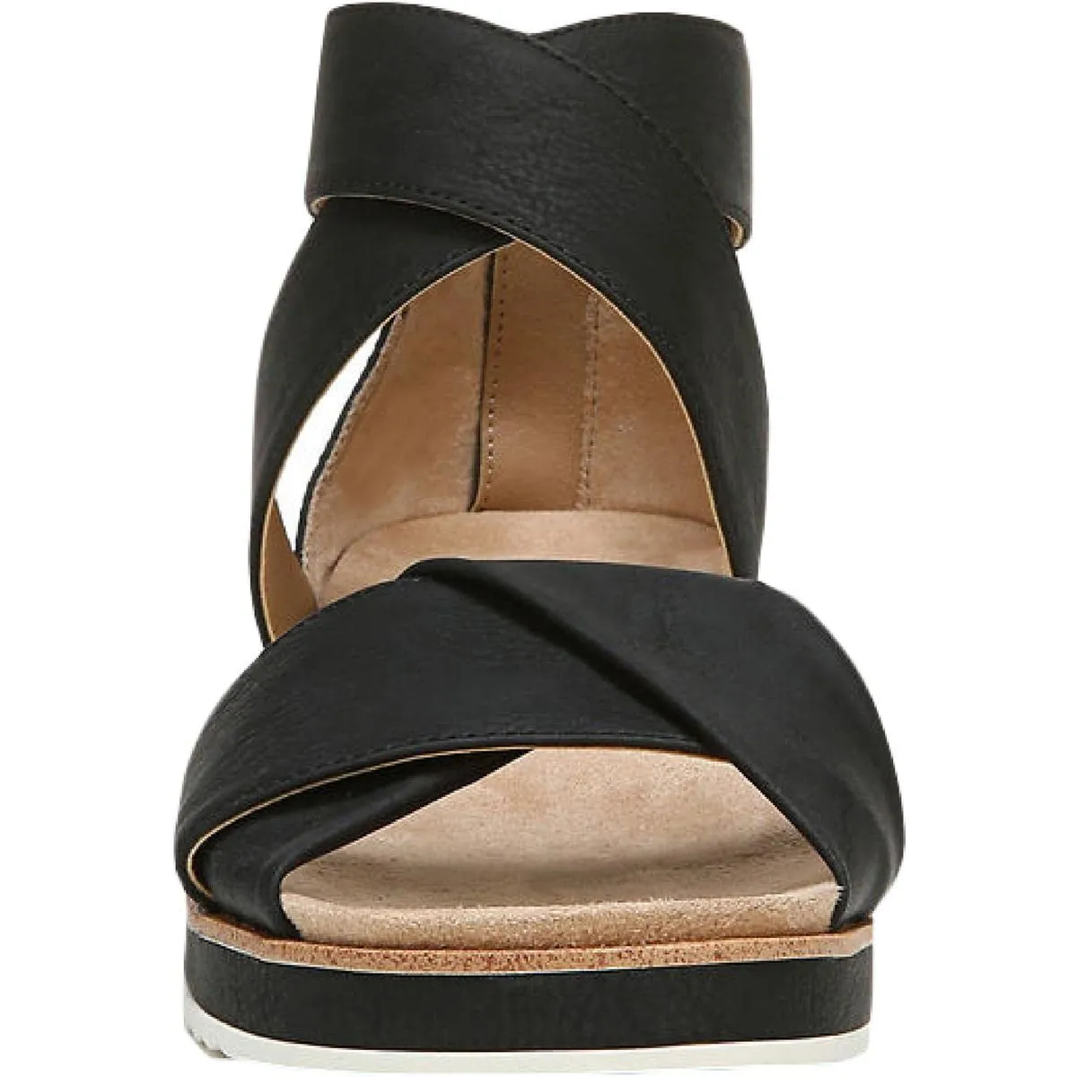 LifeStride Womens Zoom Sport Sandal Black 9 M