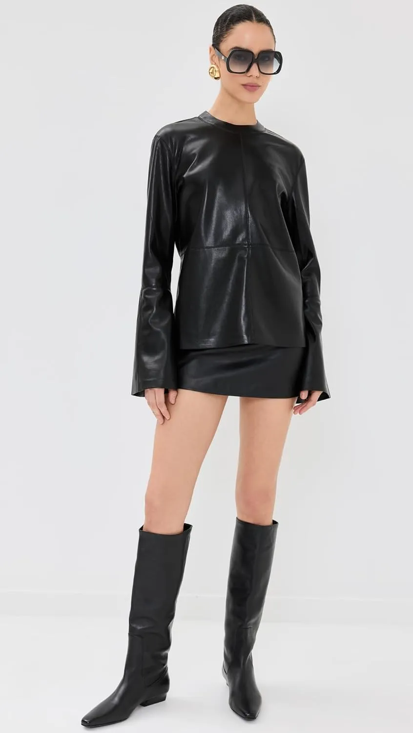 Loeffler Randall Women's Indy Low Heel Tall Boots