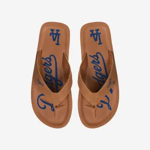 Los Angeles Dodgers Color Pop Contour Flip Flop