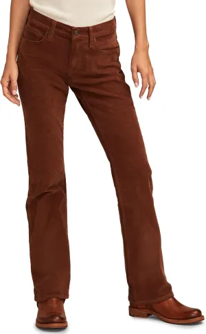 Lucky Brand Women's Mid Rise Sweet Boot Cut Corduroy