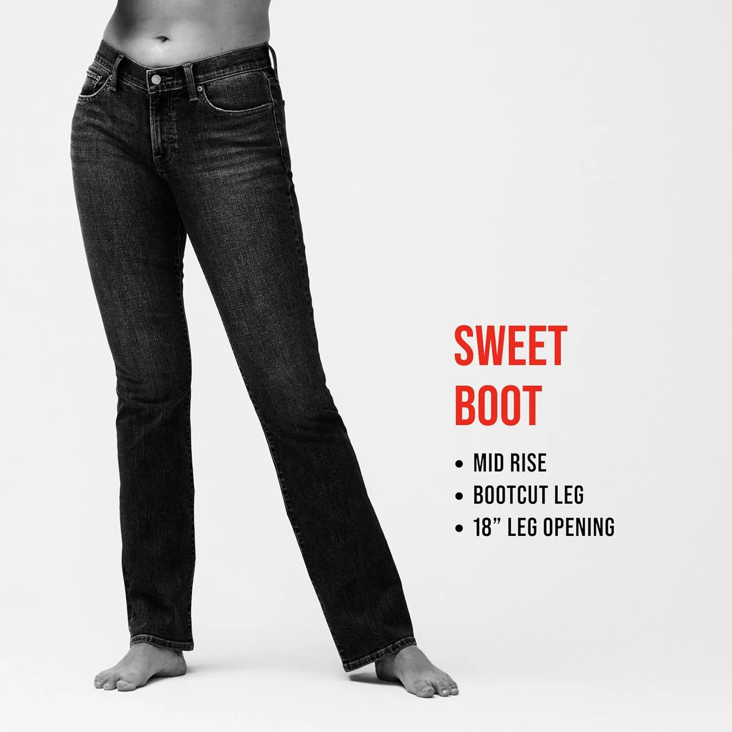 Lucky Brand Women's Mid Rise Sweet Bootcut Jean