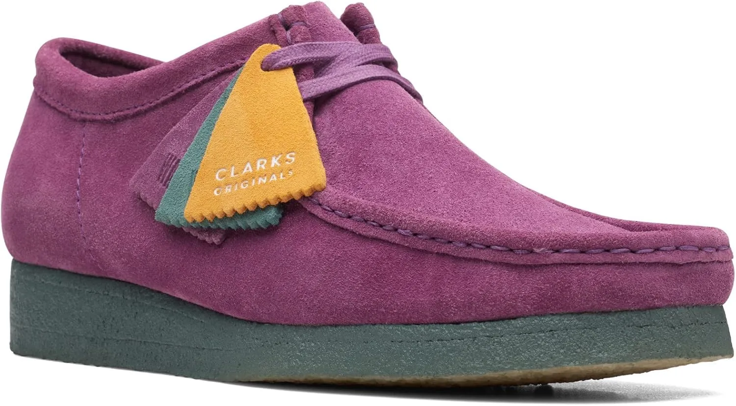 Mens Iconic Wallabee Originals Purple/Green 26168860
