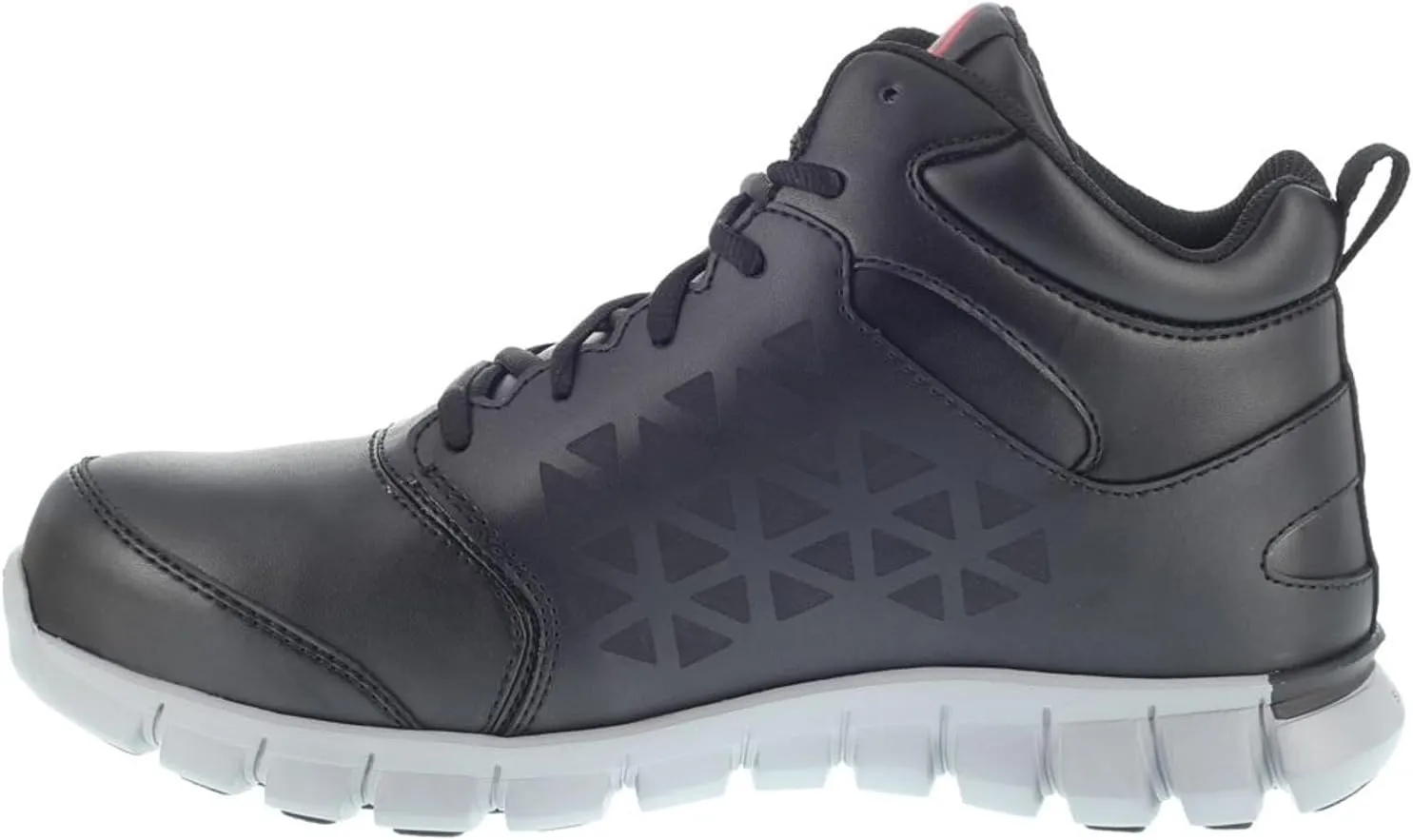 Men's Rb4143 Sublite Cushion Work Safety Alloy Toe Athletic Mid Cut Boot Black Industrial & Construction
