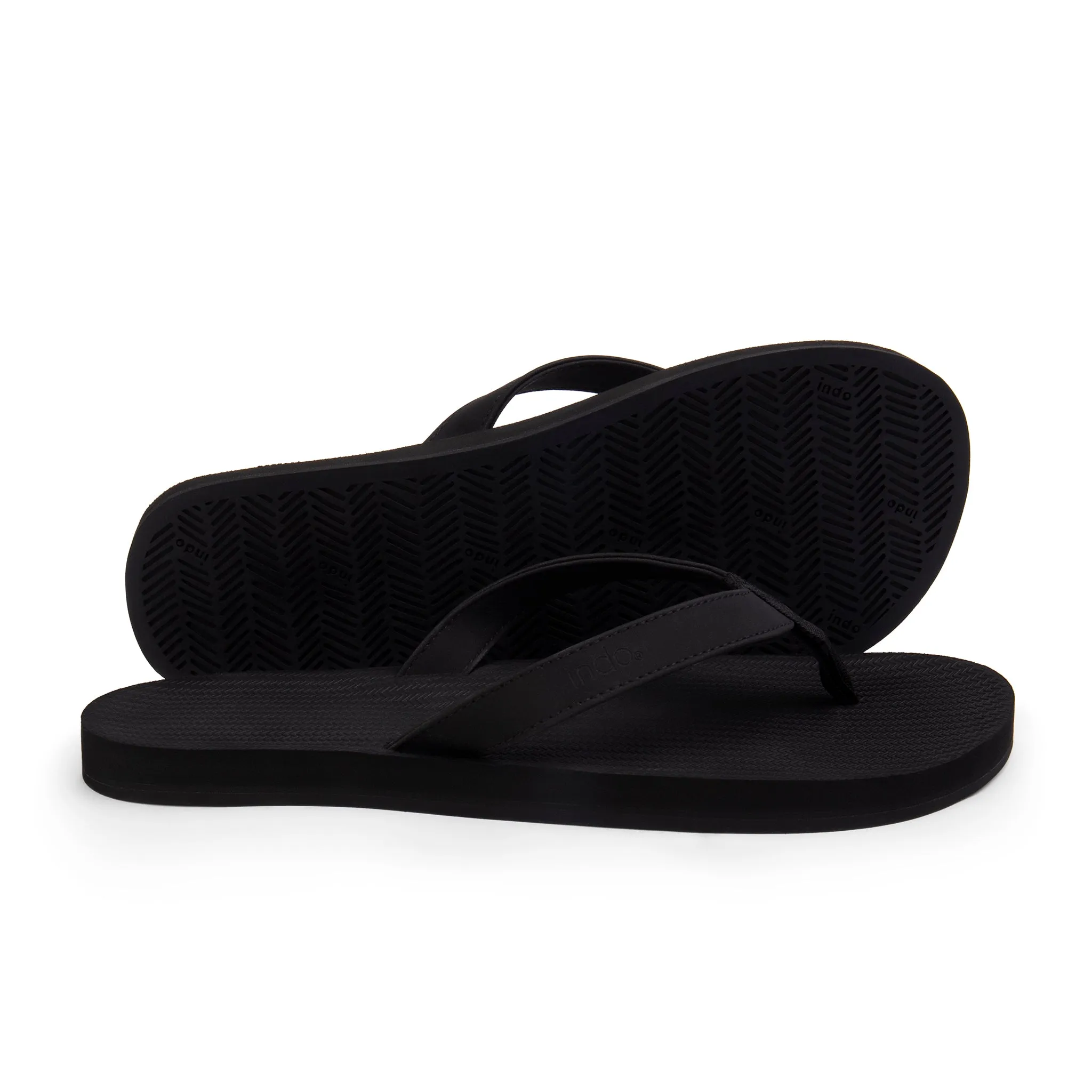 Men's Thongs - Black