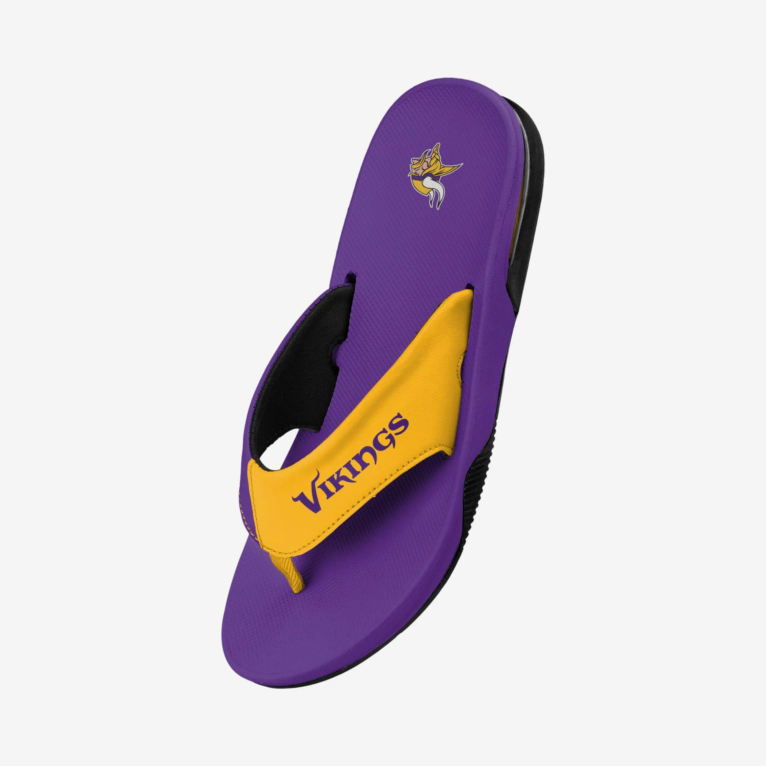 Minnesota Vikings Team Color Contour Flip Flop