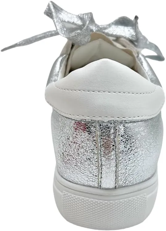 Multi-Fabric Lace-Up Fashion Sneaker