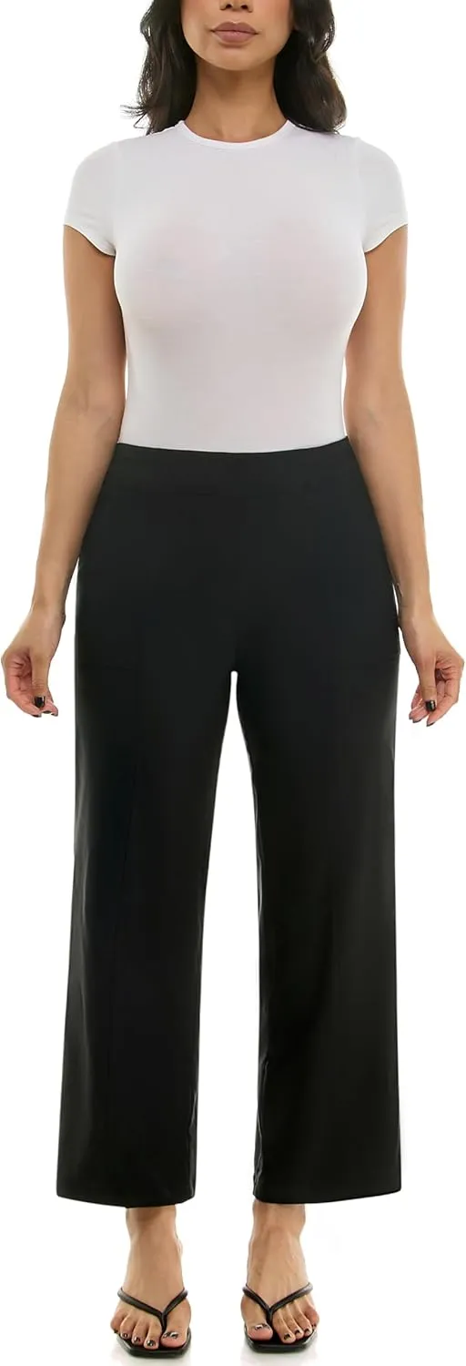 Nanette Nanette Lepore Women's Boot Cut Pull on Freedom Stretch Pant with Stitch Pocket