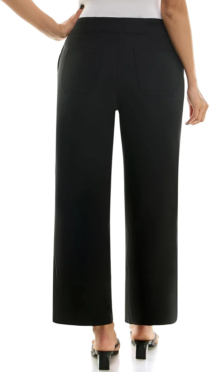 Nanette Nanette Lepore Women's Boot Cut Pull on Freedom Stretch Pant with Stitch Pocket